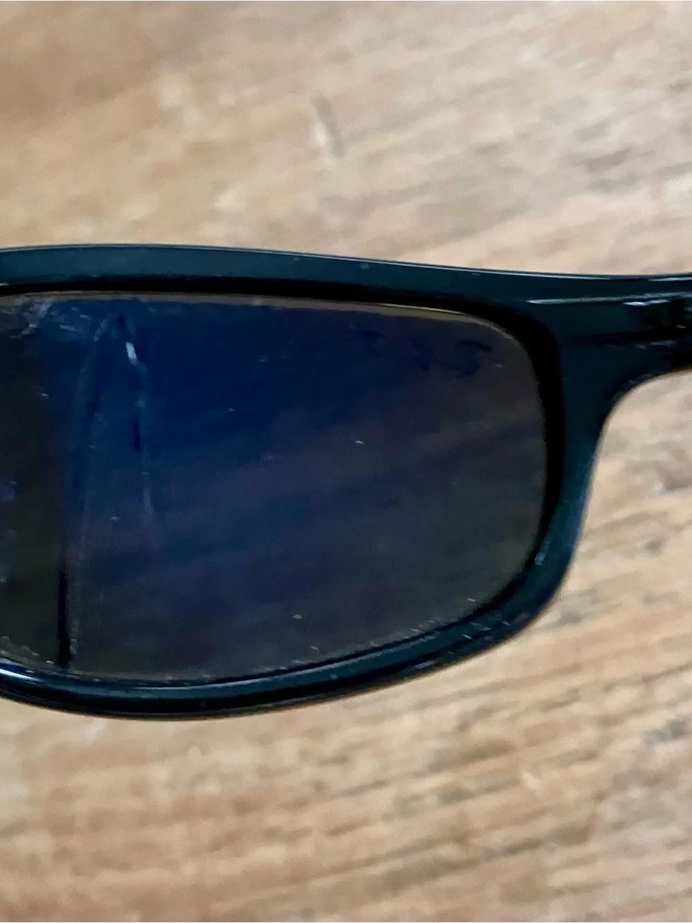 Ray-Ban Men’s Wraparound Sunglasses with Blackout Lenses